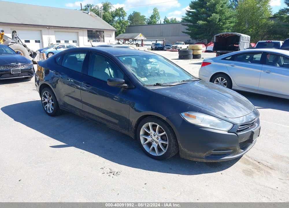 2013 DODGE DART SXT VIN: 1C3CDFBA3DD137303