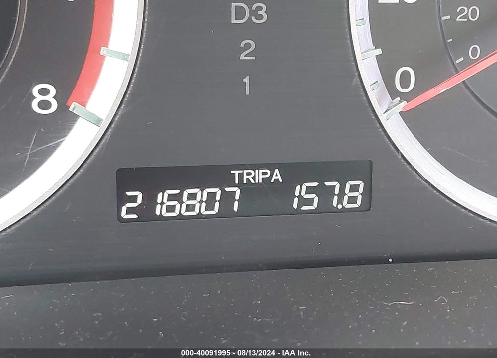 2009 HONDA ACCORD 2.4 EX VIN: 1HGCP26749A021919