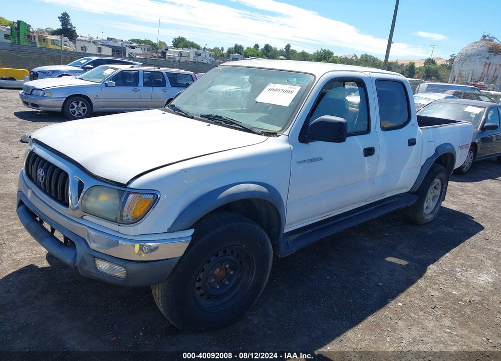 2001 TOYOTA TACOMA PRERUNNER V6 VIN: 5TEGN92N01Z844196