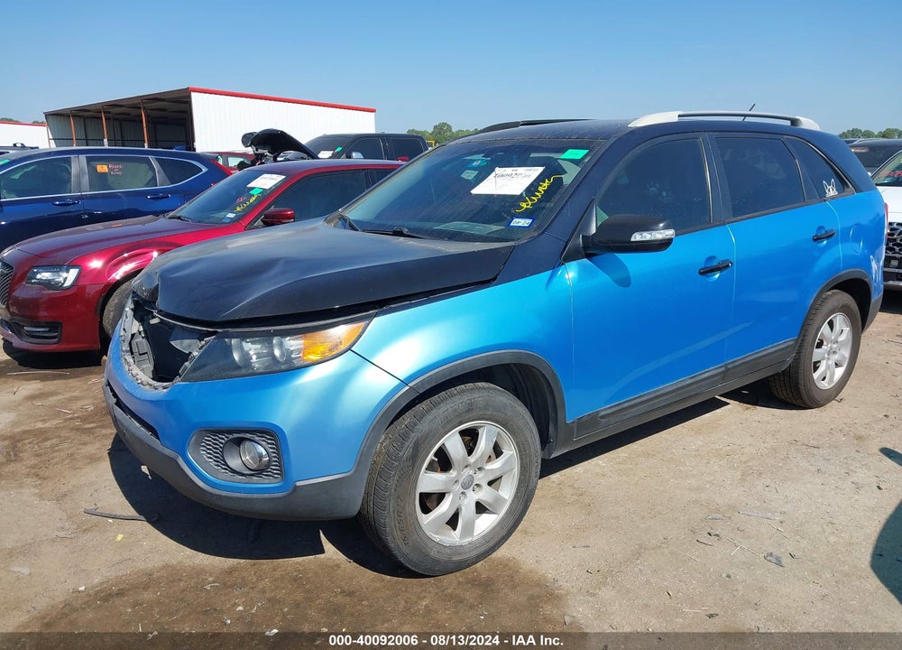 2012 KIA SORENTO LX VIN: 5XYKT3A6XCG294784