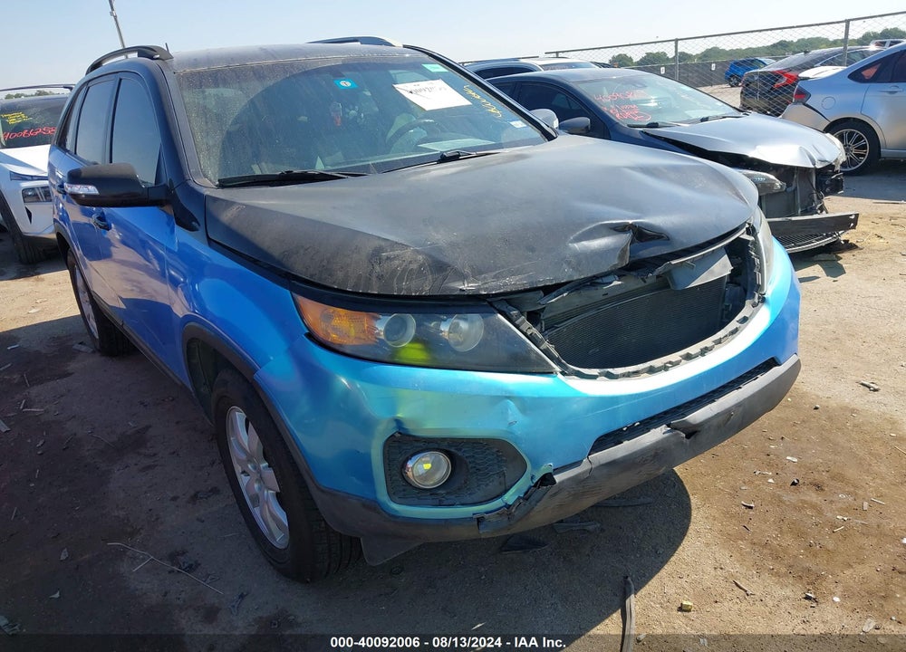 2012 KIA SORENTO LX VIN: 5XYKT3A6XCG294784