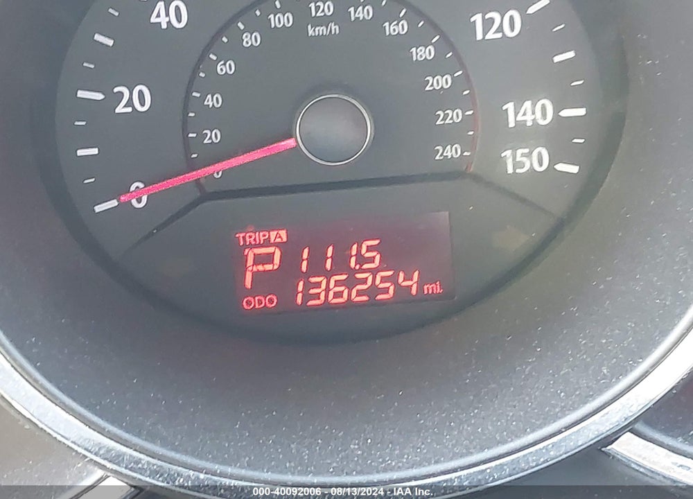 2012 KIA SORENTO LX VIN: 5XYKT3A6XCG294784