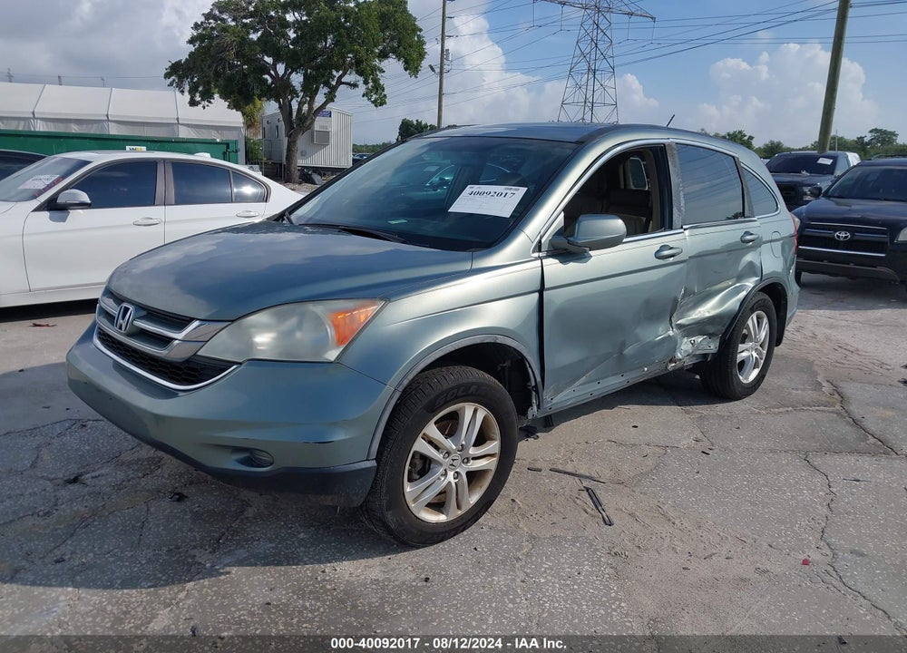 2011 HONDA CR-V EX-L VIN: 5J6RE3H72BL048218
