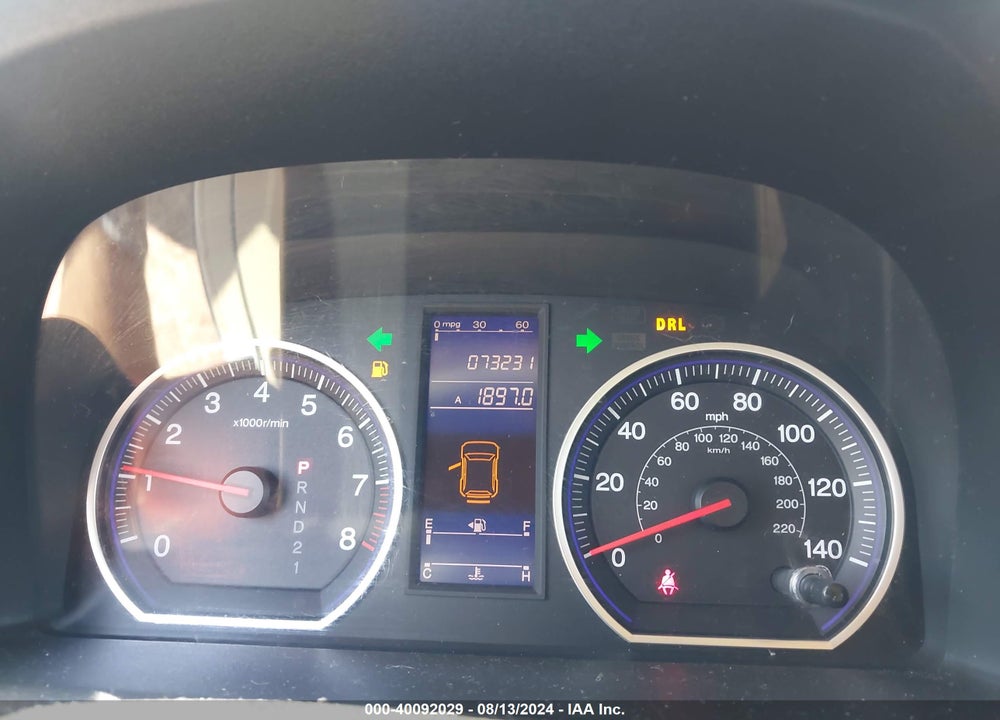 2011 HONDA CR-V LX VIN: 5J6RE4H39BL008088