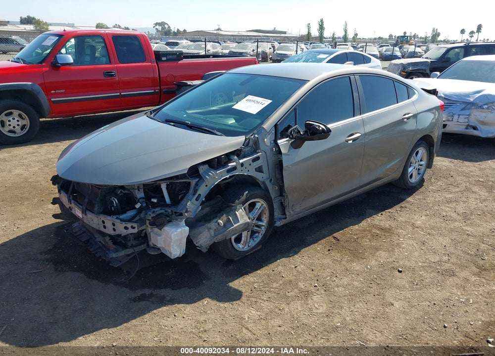 2018 CHEVROLET CRUZE LT AUTO VIN: 1G1BE5SM7J7247136