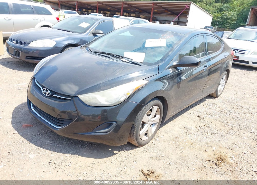 2013 HYUNDAI ELANTRA GLS VIN: 5NPDH4AE9DH262071