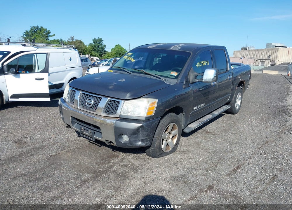 2005 NISSAN TITAN SE VIN: 1N6AA07B85N567380