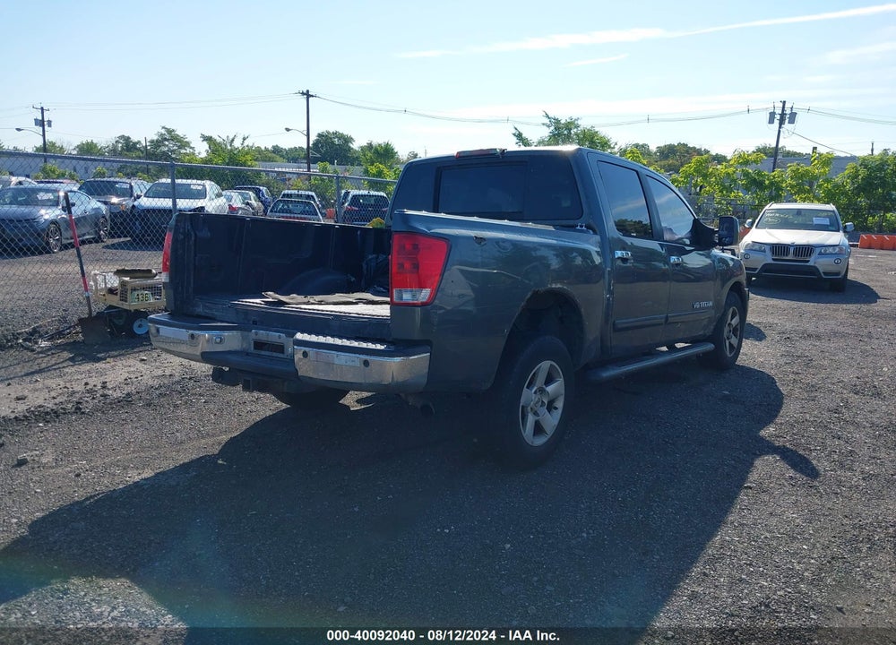 2005 NISSAN TITAN SE VIN: 1N6AA07B85N567380