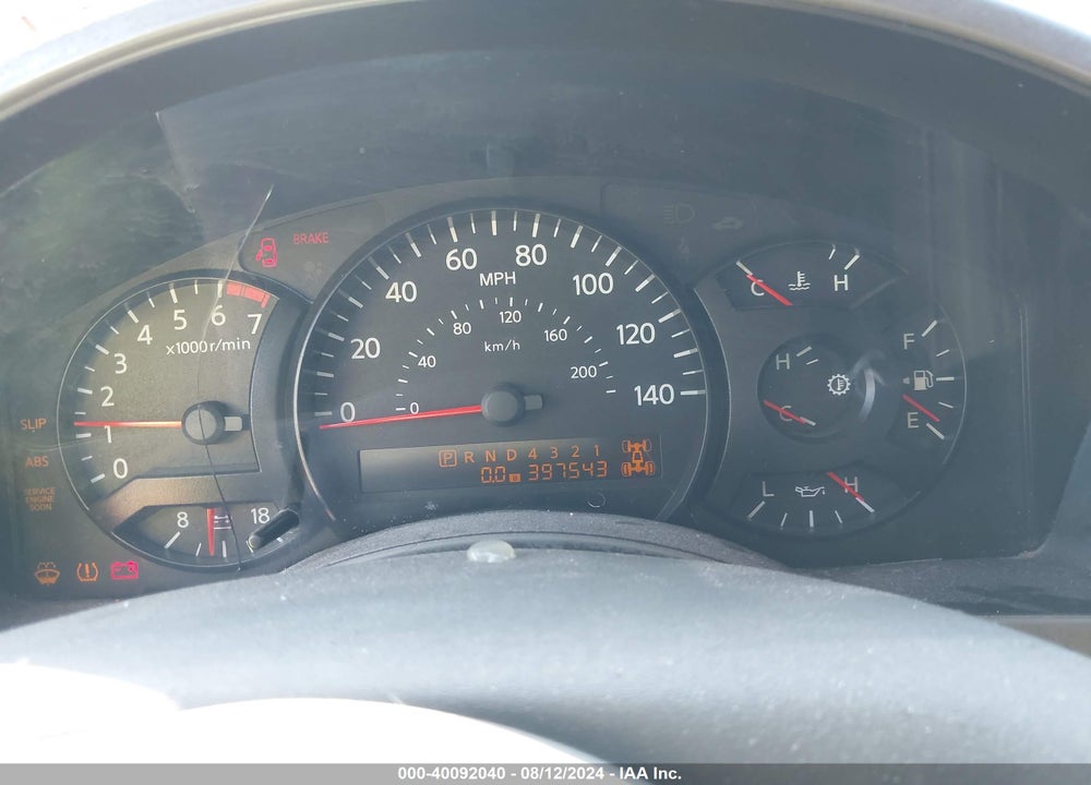 2005 NISSAN TITAN SE VIN: 1N6AA07B85N567380