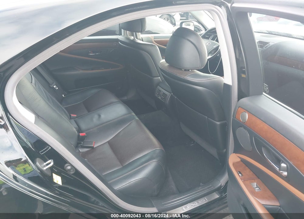 2011 LEXUS LS 460 VIN: JTHBL5EFXB5103649