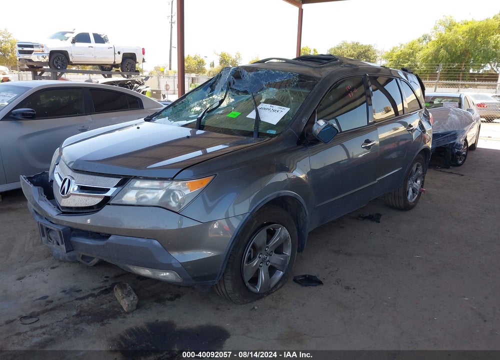 2007 ACURA MDX SPORT PACKAGE VIN: 2HNYD28577H540691
