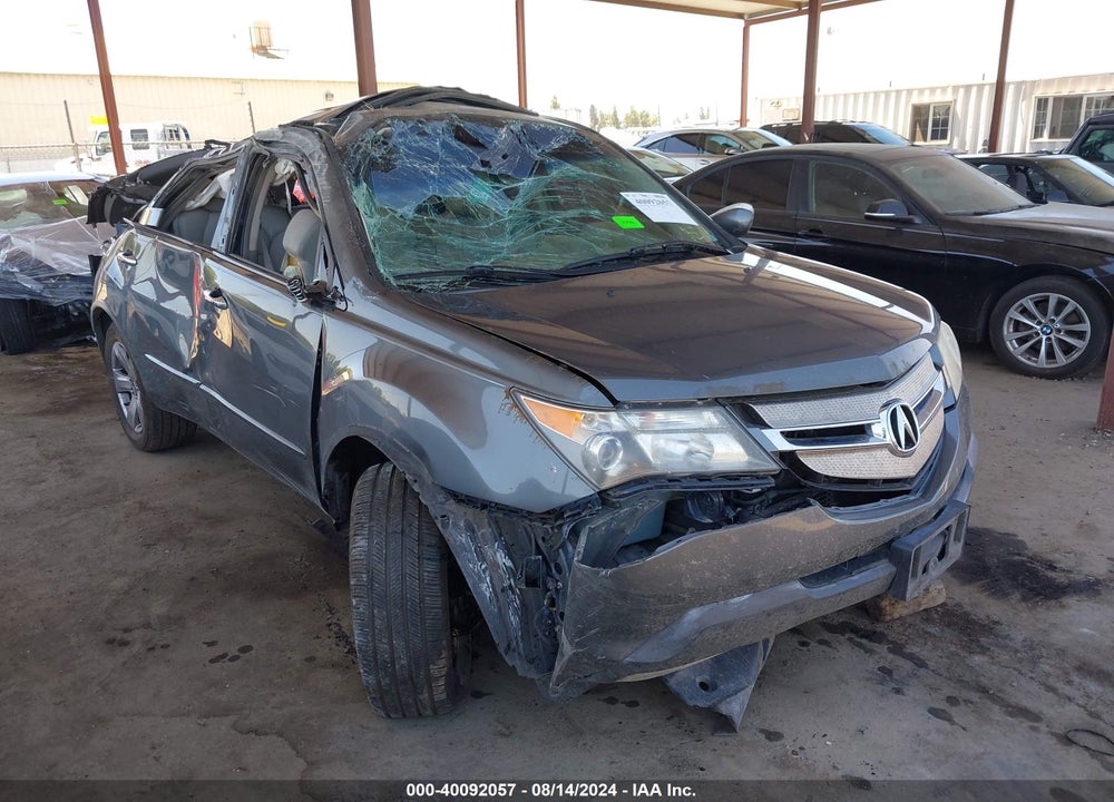 2007 ACURA MDX SPORT PACKAGE VIN: 2HNYD28577H540691