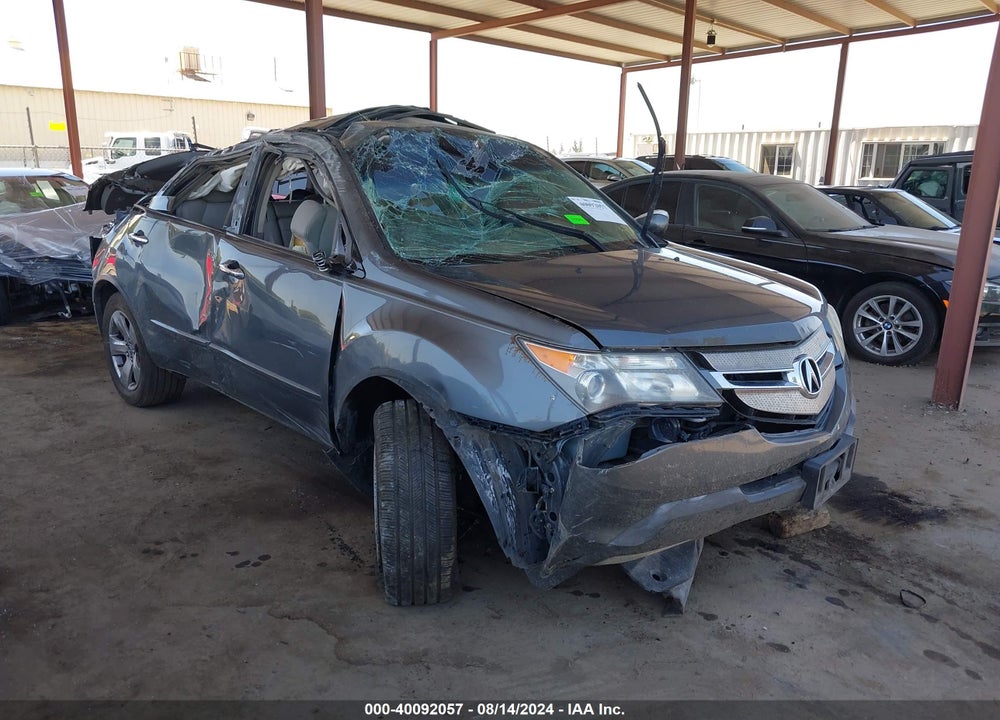 2007 ACURA MDX SPORT PACKAGE VIN: 2HNYD28577H540691