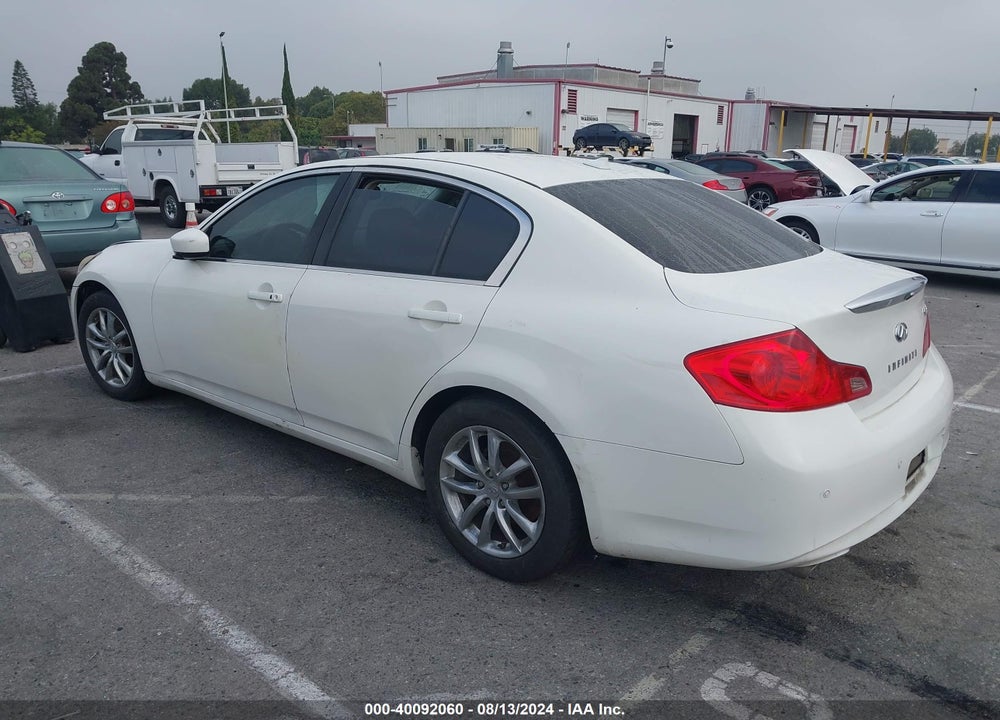 2011 INFINITI G37 JOURNEY VIN: JN1CV6AP5BM303190