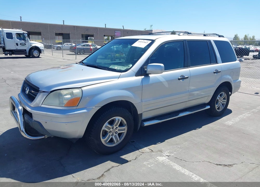 2005 HONDA PILOT EX-L VIN: 2HKYF18795H561557