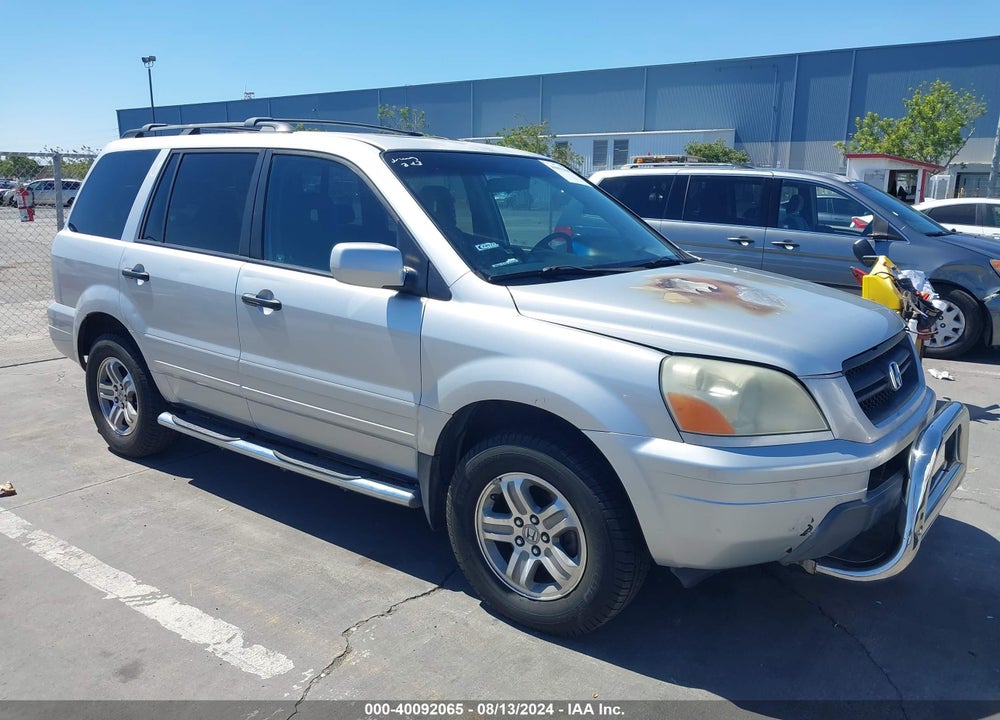 2005 HONDA PILOT EX-L VIN: 2HKYF18795H561557