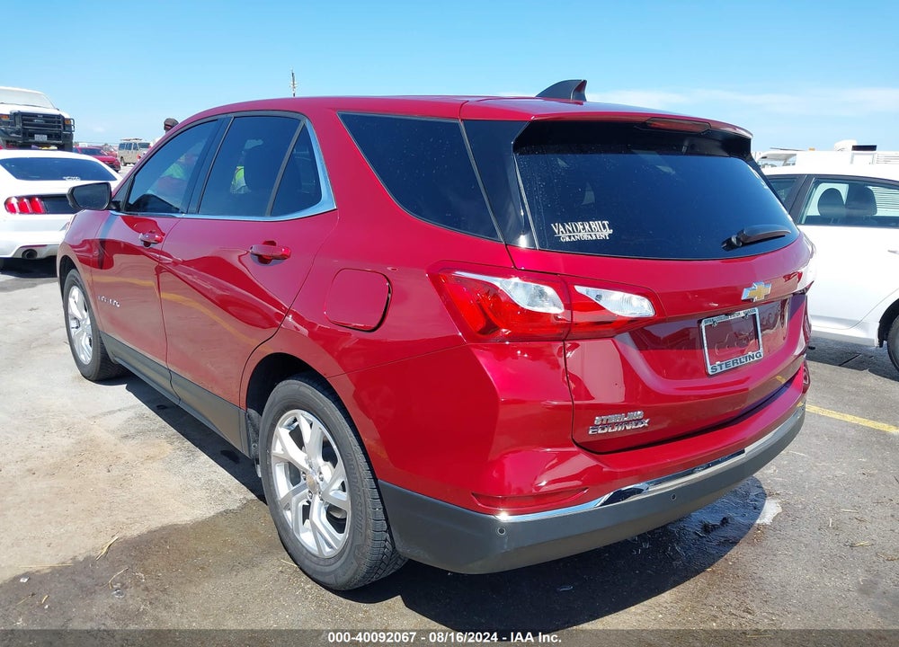 2020 CHEVROLET EQUINOX FWD LT 1.5L TURBO VIN: 3GNAXKEV7LS593635
