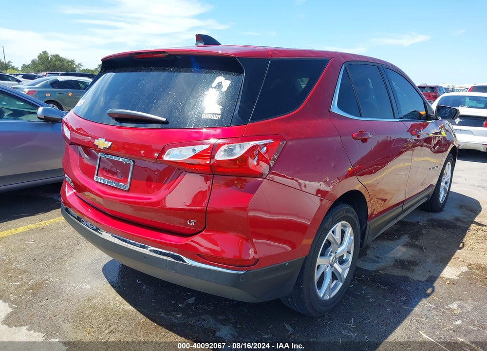 2020 CHEVROLET EQUINOX FWD LT 1.5L TURBO VIN: 3GNAXKEV7LS593635