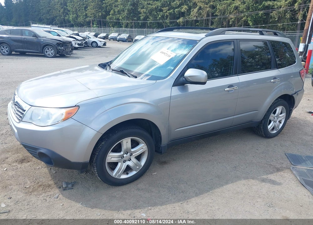 2009 SUBARU FORESTER 2.5X VIN: JF2SH63609H758294
