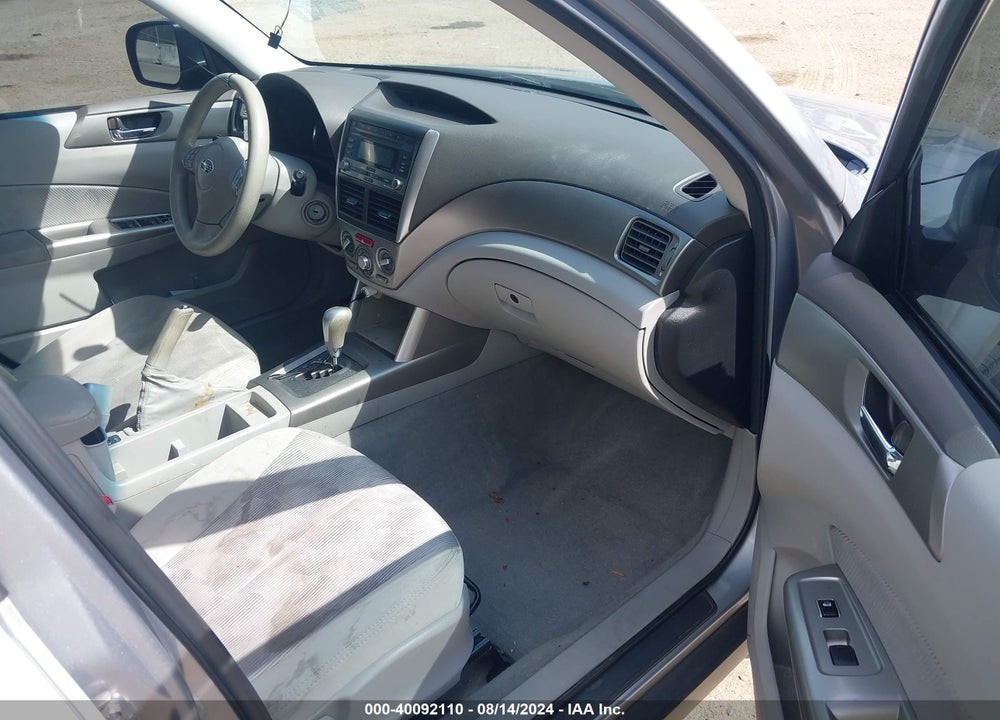 2009 SUBARU FORESTER 2.5X VIN: JF2SH63609H758294