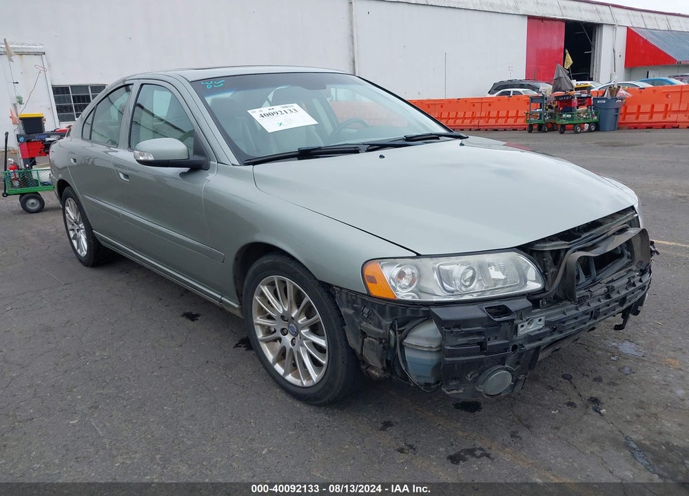 2007 VOLVO S60 2.5T VIN: YV1RS592X72613240