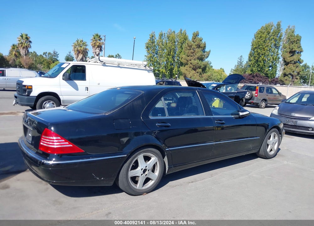 2005 MERCEDES-BENZ S 430 VIN: WDBNG70J15A448217