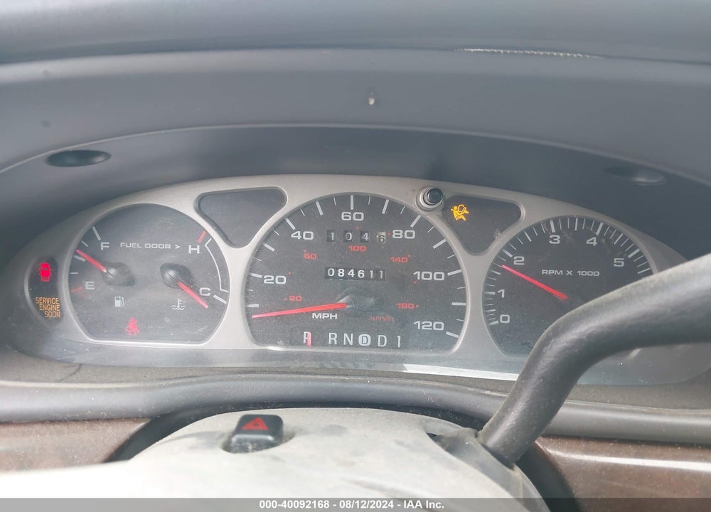 1999 MERCURY SABLE GS VIN: 1MEFM50U7XA647089