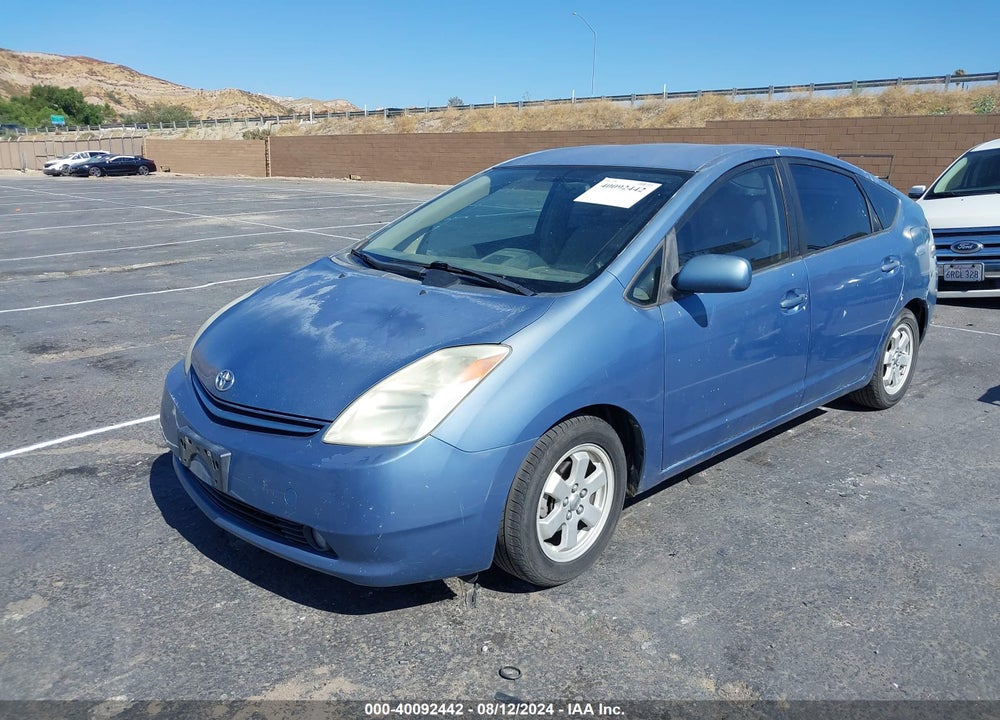 2004 TOYOTA PRIUS VIN: JTDKB20U540017707