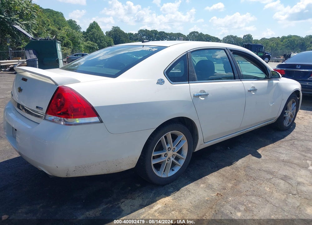 2008 CHEVROLET IMPALA LTZ VIN: 2G1WU583589179365