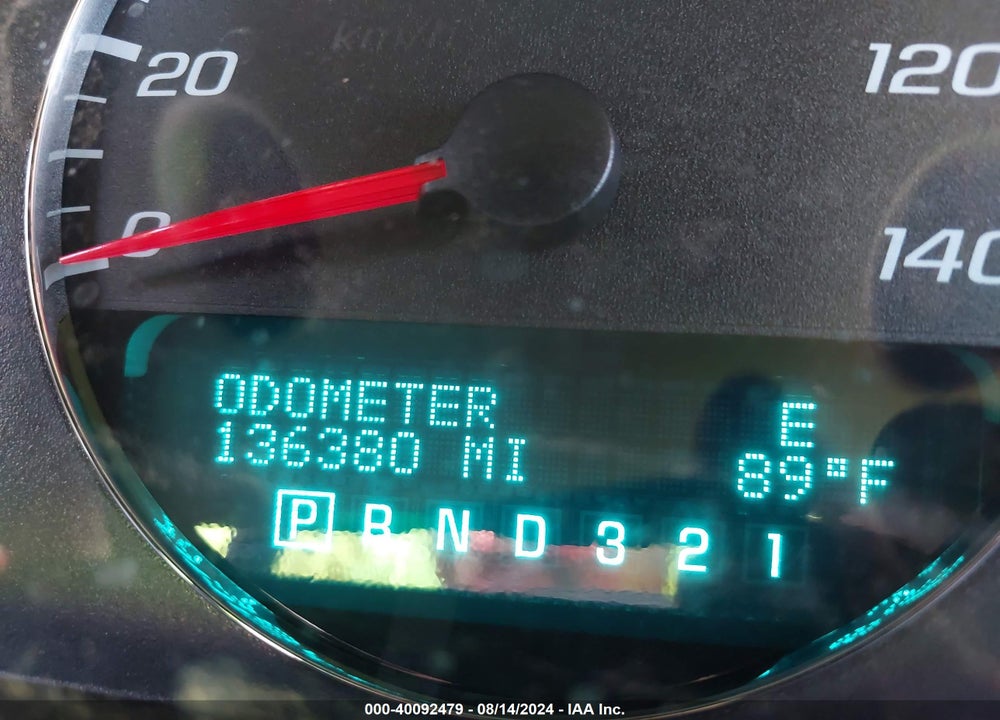 2008 CHEVROLET IMPALA LTZ VIN: 2G1WU583589179365