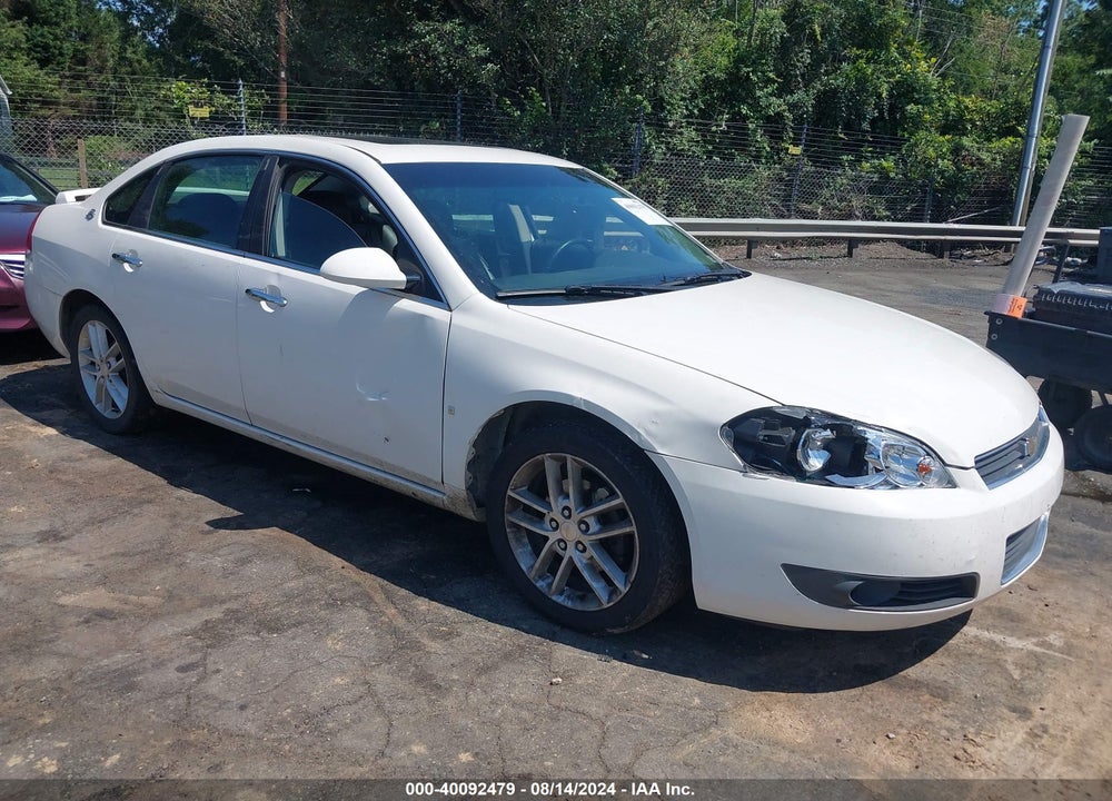 2008 CHEVROLET IMPALA LTZ VIN: 2G1WU583589179365