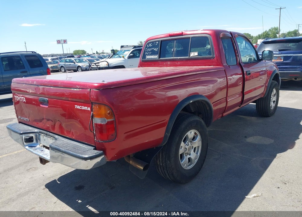 2000 TOYOTA TACOMA PRERUNNER V6 VIN: 4TASN92N8YZ638667