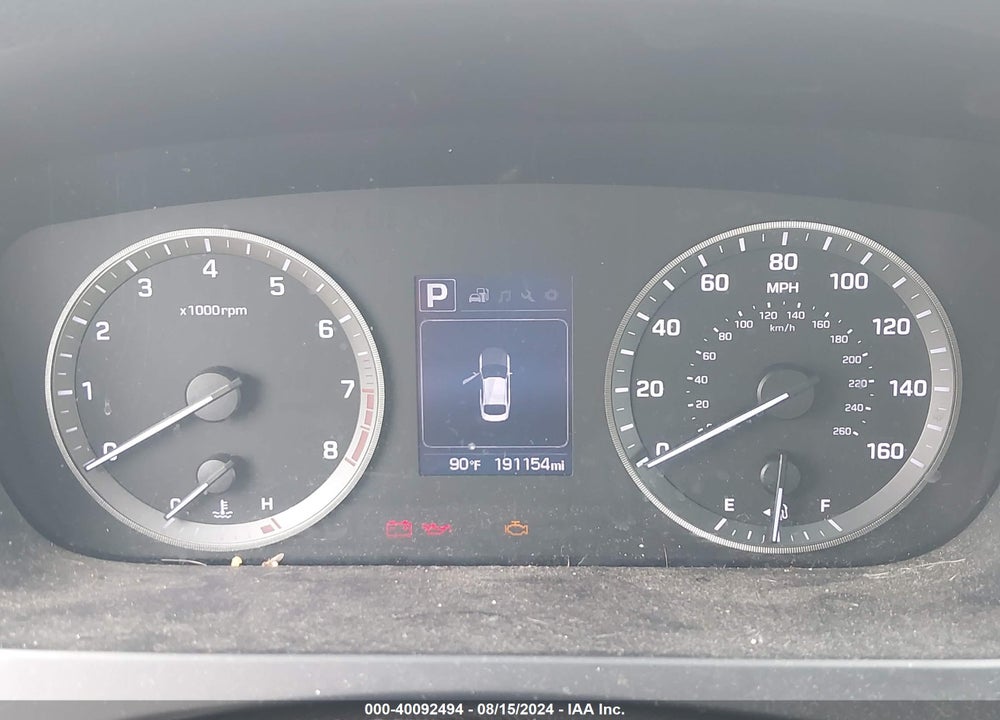 2016 HYUNDAI SONATA SE VIN: 5NPE24AF3GH352318