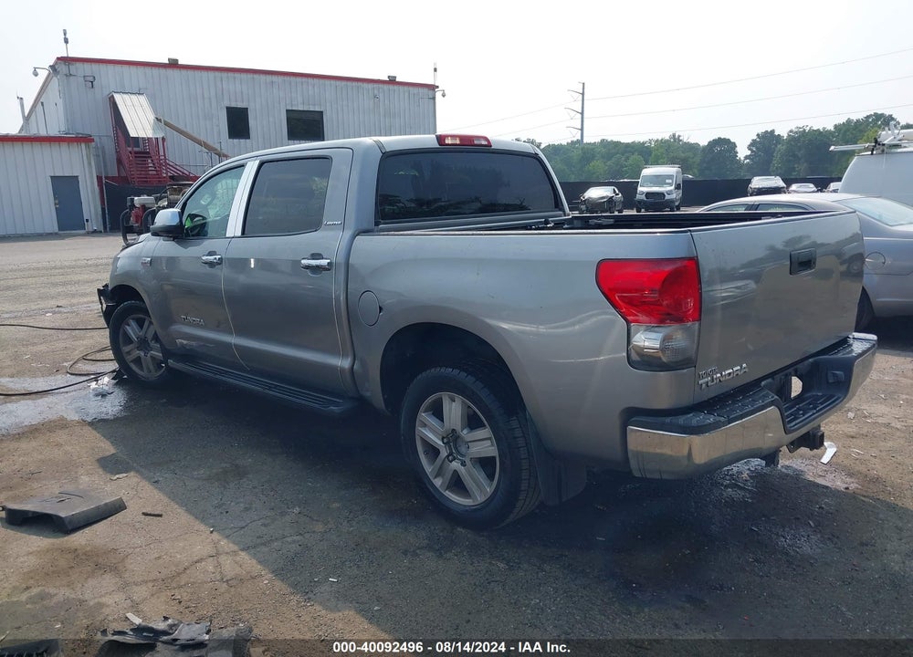 2007 TOYOTA TUNDRA LIMITED 5.7L V8 VIN: 5TBEV58187S465594