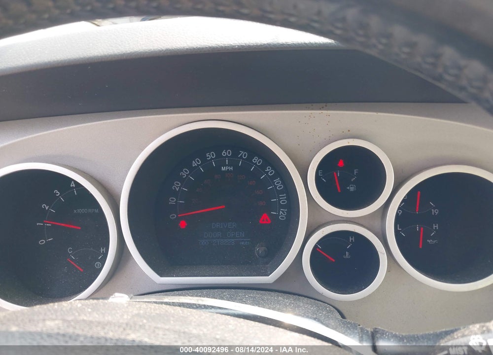 2007 TOYOTA TUNDRA LIMITED 5.7L V8 VIN: 5TBEV58187S465594