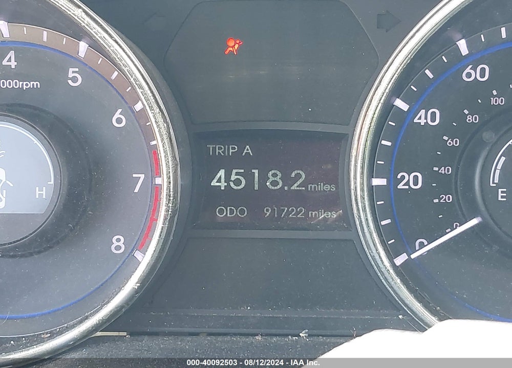 2011 HYUNDAI SONATA GLS VIN: 5NPEB4AC3BH133535