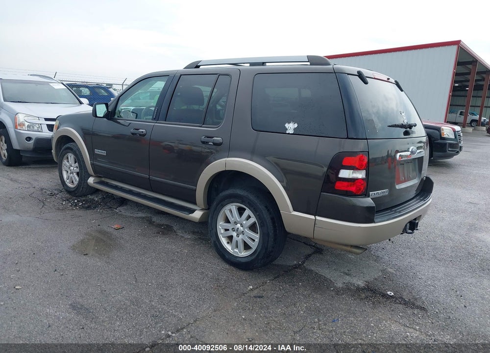 2007 FORD EXPLORER EDDIE BAUER VIN: 1FMEU74EX7UA74890
