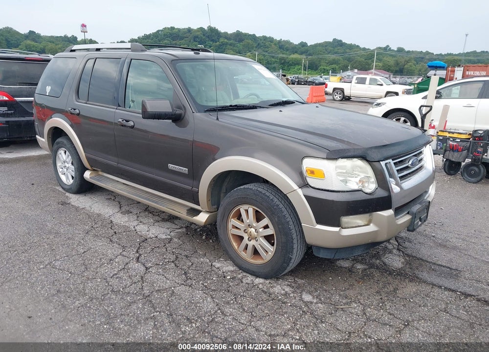 2007 FORD EXPLORER EDDIE BAUER VIN: 1FMEU74EX7UA74890