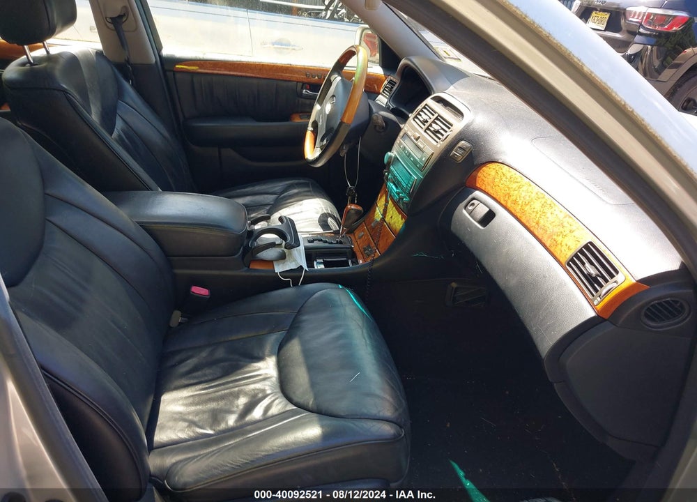 2002 LEXUS LS 430 VIN: JTHBN30F620090675