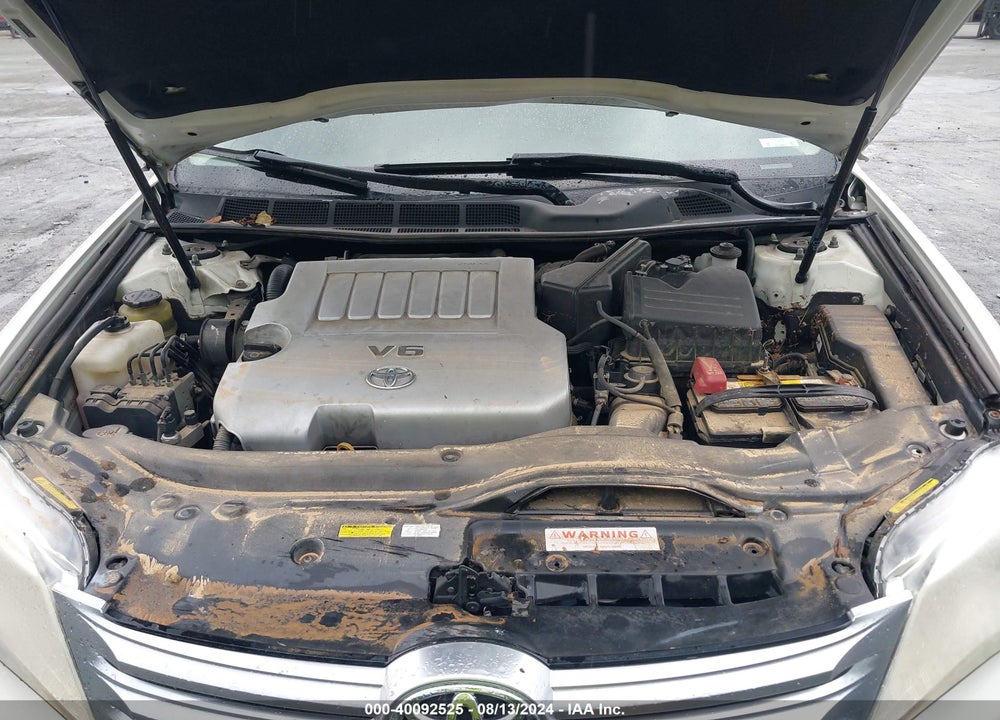 2011 TOYOTA AVALON LIMITED VIN: 4T1BK3DB9BU375280