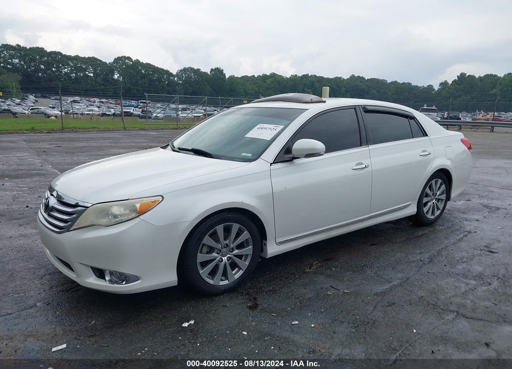 2011 TOYOTA AVALON LIMITED VIN: 4T1BK3DB9BU375280