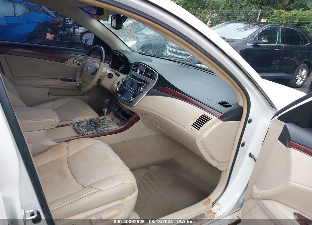 2011 TOYOTA AVALON LIMITED VIN: 4T1BK3DB9BU375280