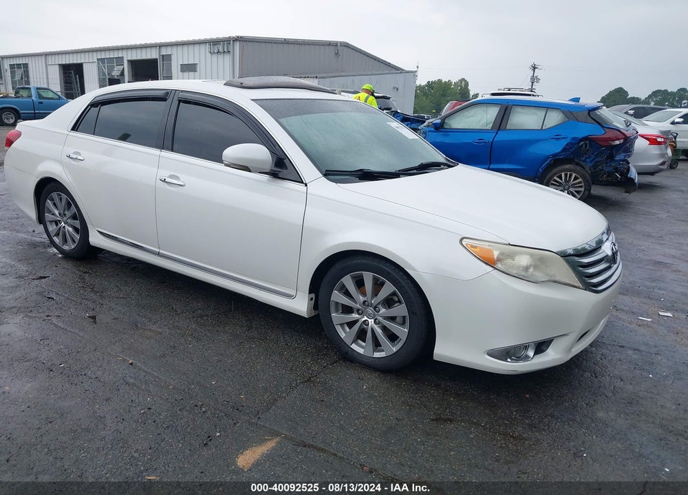 2011 TOYOTA AVALON LIMITED VIN: 4T1BK3DB9BU375280