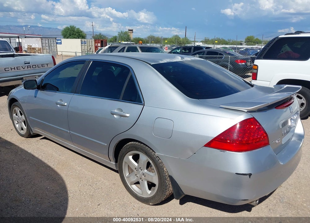 2007 HONDA ACCORD 3.0 EX VIN: 1HGCM658X7A050560