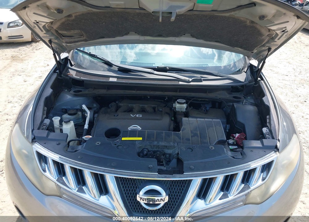 2010 NISSAN MURANO S VIN: JN8AZ1MW1AW118561