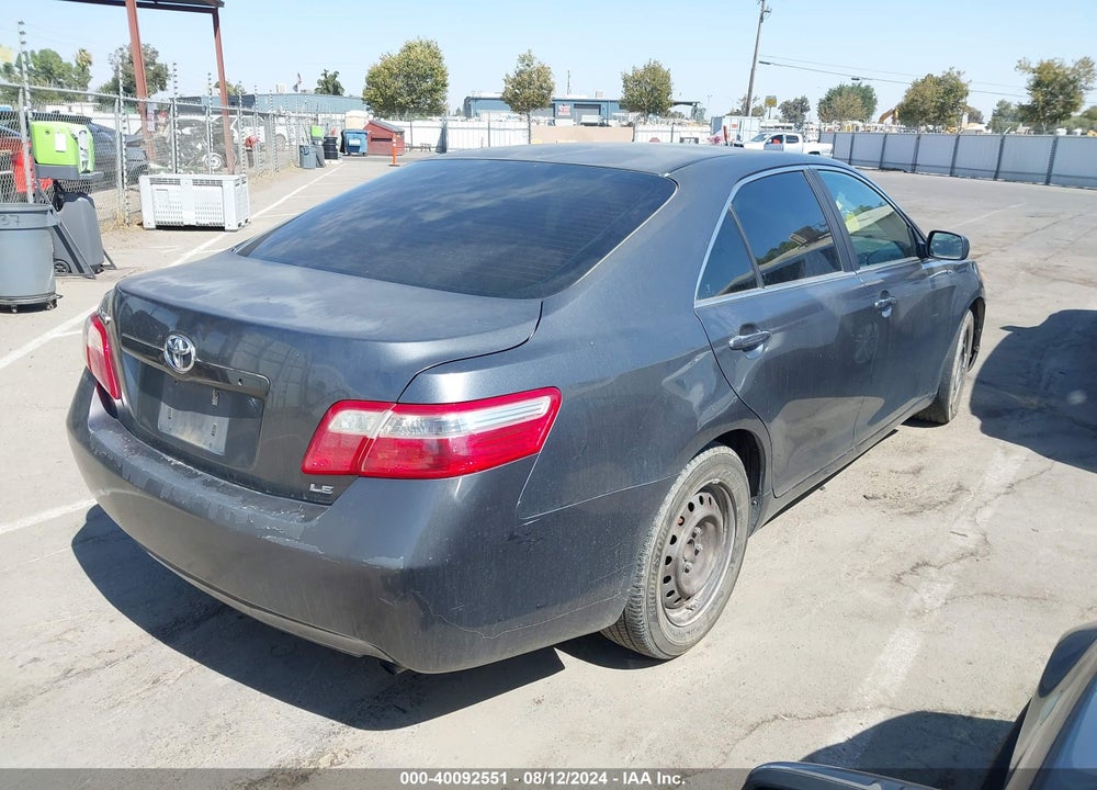 2007 TOYOTA CAMRY LE VIN: 4T1BE46K37U574861