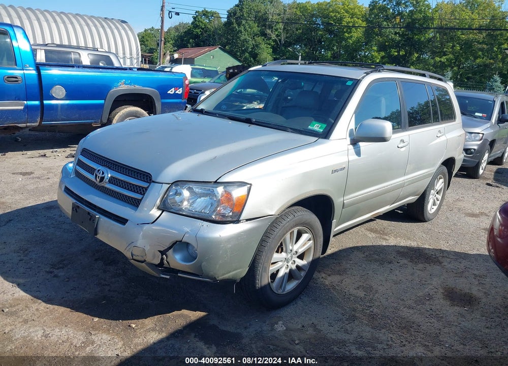 2006 TOYOTA HIGHLANDER HYBRID LIMITED V6 VIN: JTEEW21A360012445