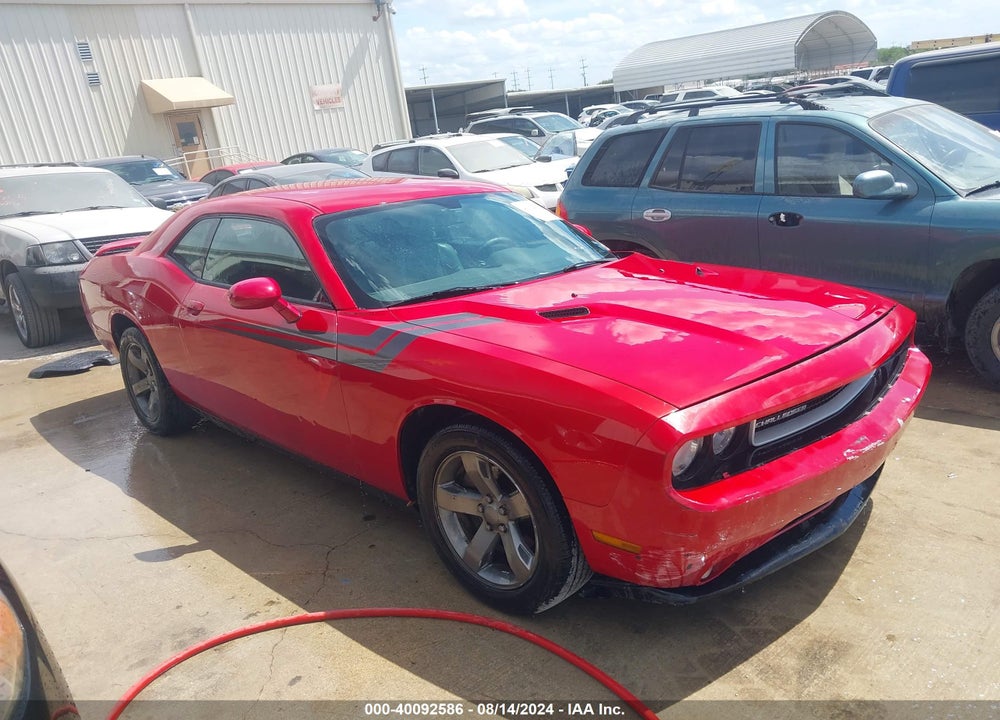 2013 DODGE CHALLENGER SXT PLUS VIN: 2C3CDYAG0DH536769