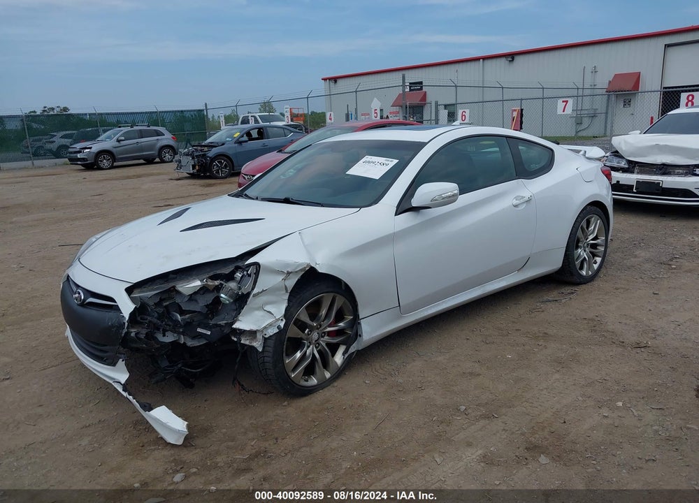 2013 HYUNDAI GENESIS 3.8 TRACK VIN: KMHHU6KJ8DU111941