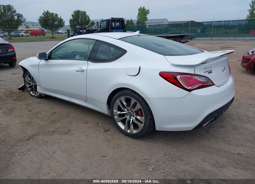 2013 HYUNDAI GENESIS 3.8 TRACK VIN: KMHHU6KJ8DU111941